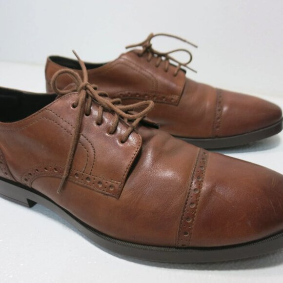 Cole Haan Oil Tanned Leather Cap Toe Dress Footwear Oxfords Men's Shoes 8.5 M - Picture 8 of 8